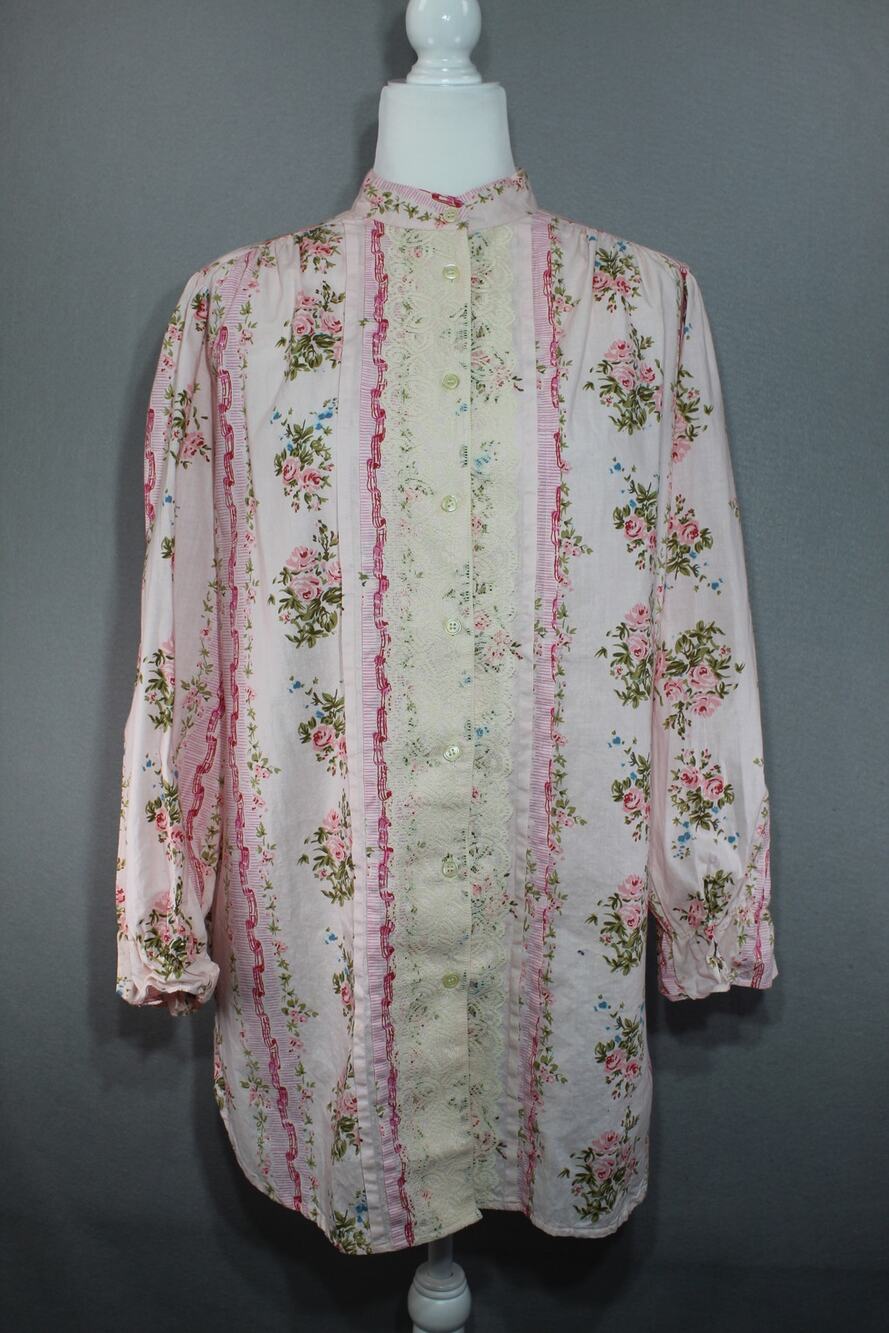 Vintage Victoria’s Secret Gold Label Cottagecore Nightshirt Women's Small